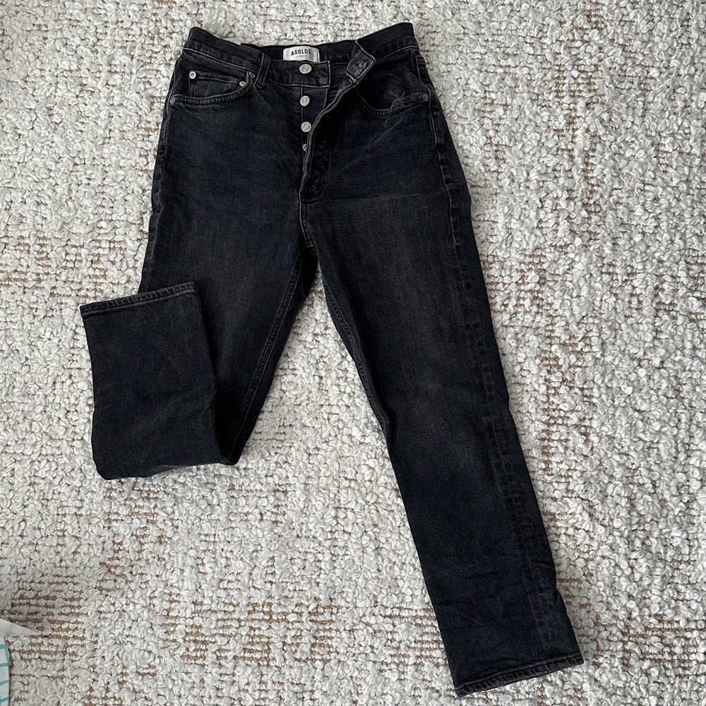 Agolde Riley High Rise Jeans (fits like 25)